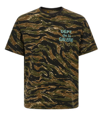 Gallery Dept. Logo Tiger Camo T-Shirt Size Medium