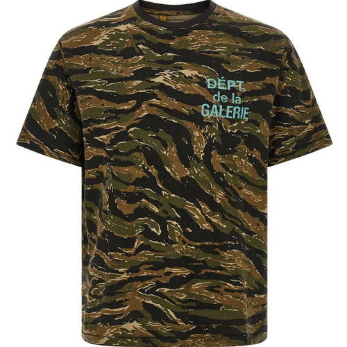Gallery Dept. Logo Tiger Camo T-Shirt Size Medium