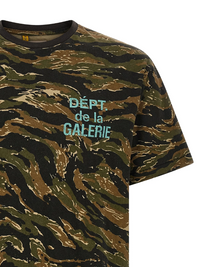 Gallery Dept. Logo Tiger Camo T-Shirt Size Medium