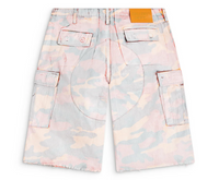 Gallery Dept. Orange Camo Cut Off Cargo Shorts Size 34 (MSRP: $695)