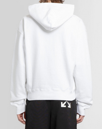 Off-White Single Arrow Over Hoodie White Small Brand New