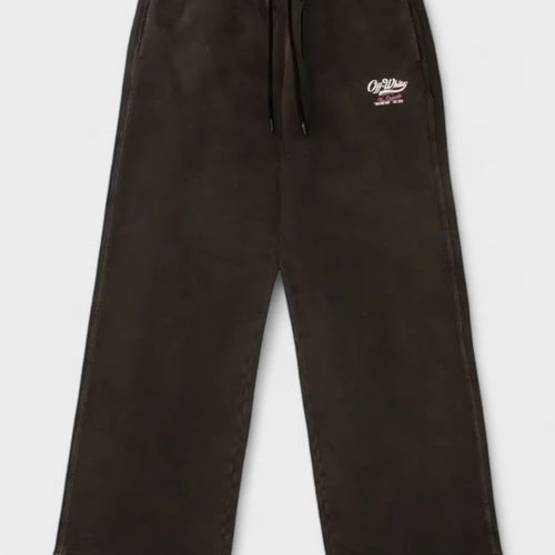 Off-White Wave Off Skate Sweatpants Black Large Brand New