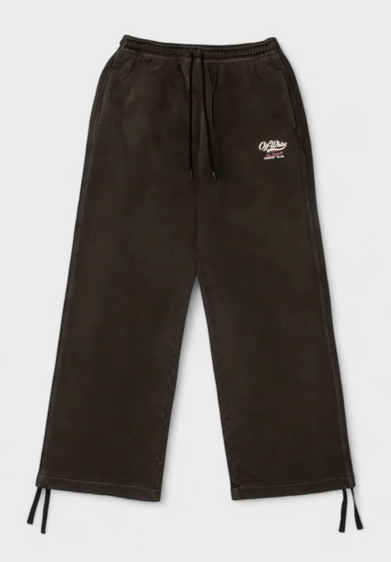 Off-White Wave Off Skate Sweatpants Black Medium Brand New