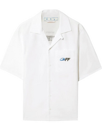 Off-White Exact Opp Holiday Shirt White Large Brand New