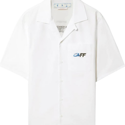 Off-White Exact Opp Holiday Shirt White Large Brand New