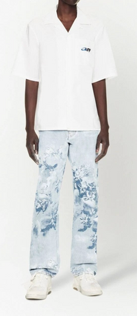 Off-White Exact Opp Holiday Shirt White Large Brand New