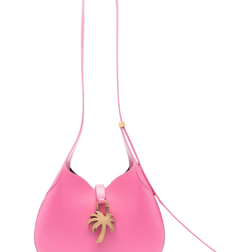 Palm Angels Women's Pink Palm Tree Hobo Bag (MSRP: $1,250)