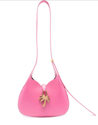 Palm Angels Women's Pink Palm Tree Hobo Bag (MSRP: $1,250)