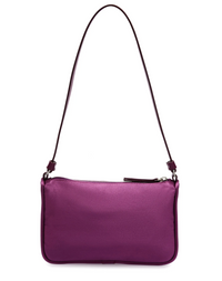 Palm Angels Satin Palm Shoulder Violet Bag ($590.00)