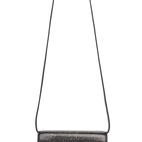 Palm Angels Palm Beach Glitter Night Out Leather Bag (MSRP: $1,675)