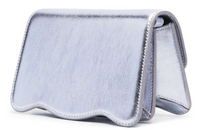 Palm Angels Palm Beach Mini Sparkly Silver PM Bag (MSRP: $1,675)