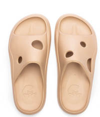 Off-White Meteor Rubber Slide Camel 36 Brand New