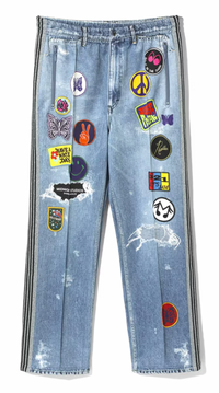 Needles X Midnight Studios Indigo Track Pants Size XL