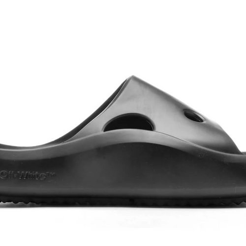 Off-White Womens Meteor Rubber Slide Black 36 Brand New
