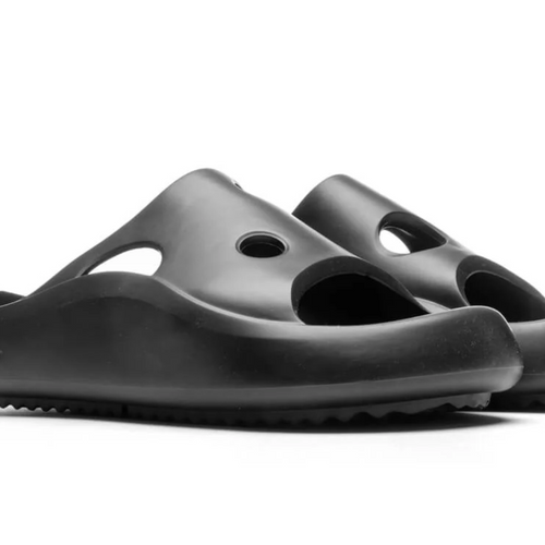 Off-White Mens Meteor Rubber Slides Black 41 Brand New
