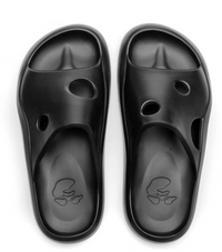 Off-White Mens Meteor Rubber Slides Black 42 Brand New