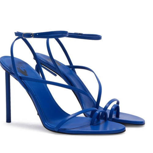 Off-White Allen 110mm Strappy Sandals Blue 36 Brand New