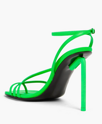 Off-White Allen 110mm Strappy Sandals Green 36 Brand New