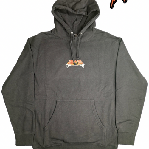 10 Deep "Shogun's Revenge" Black Pullover Graphic Hoodie Size Large