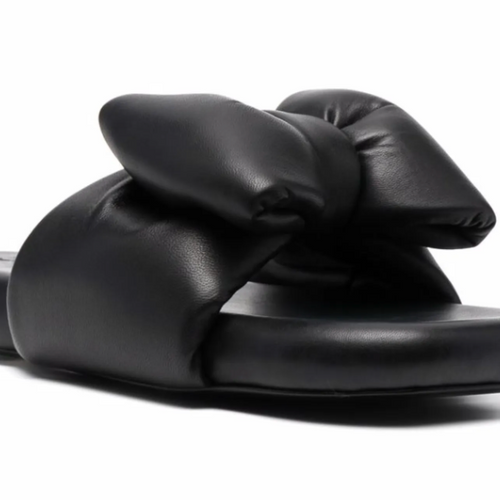 Off-White Womens Nappa Extra Padded Slipper Black 37 Brand New