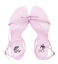 Off-White Womens Allen 110mm Strappy Sandals Pink Fuchsia 36 Brand New