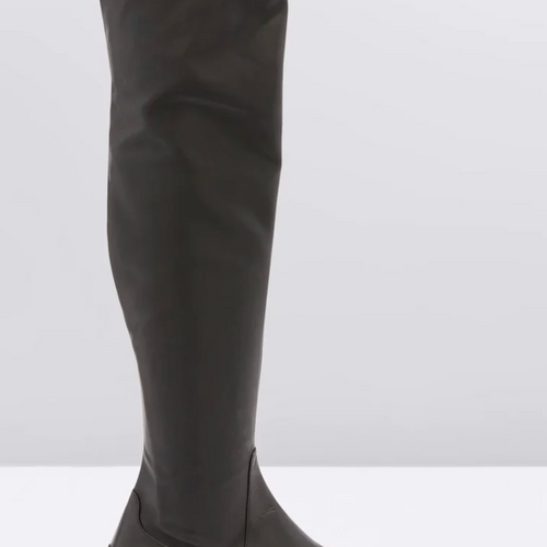 Off-White Womens Calf Stretch Sponge Cuissard Boots 36 Brand New