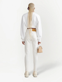 OFF-WHITE Women's Corporate Skinny White Jeans Size 27