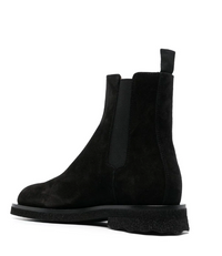 Off-White Mens Suede Sponge Sole Ankle Boot Black 43 Brand New
