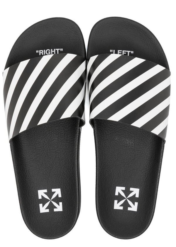 Off-White Mens Diag Slides 39 Brand New