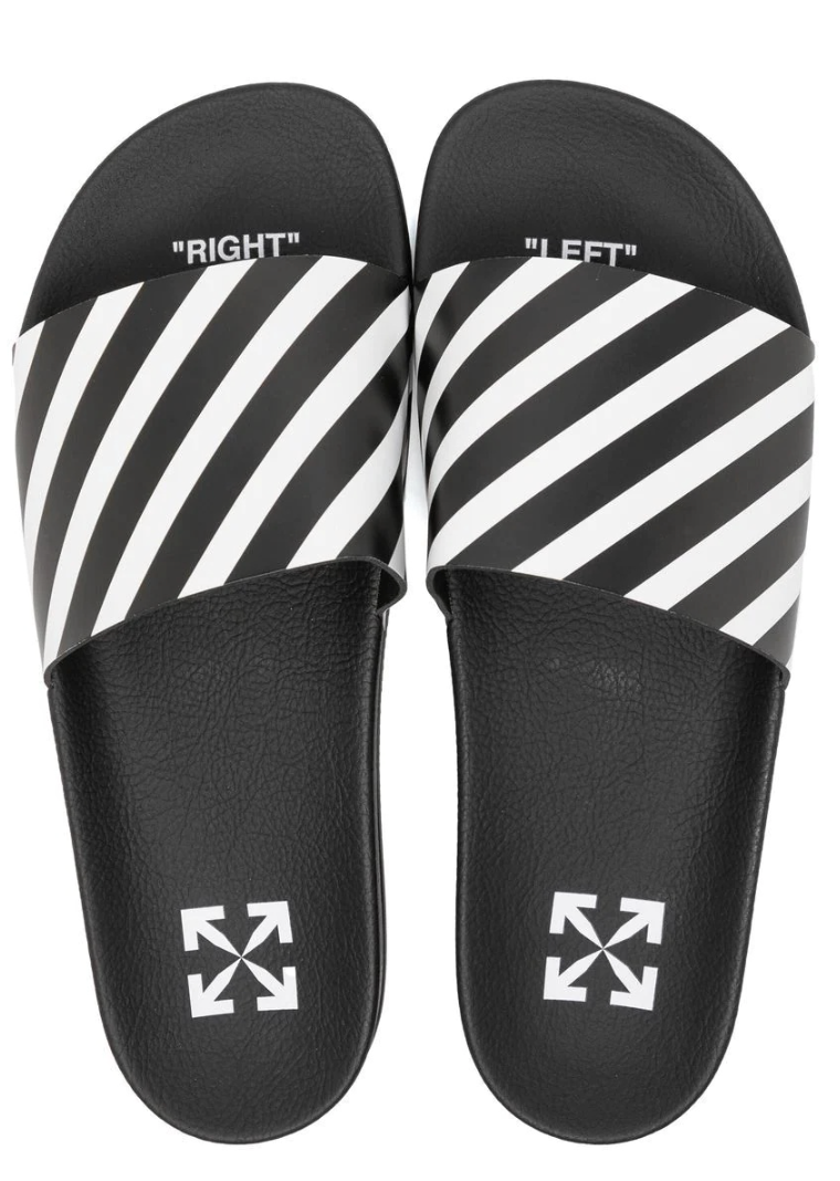 Off-White Mens Diag Slides 39 Brand New