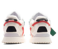 Off-White Mens Midtop Sponge Sneaker White Red 40 Brand New