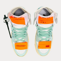 Off-White Mens 3.0 Off Court Leather White Mint 40 Brand New