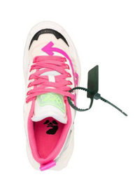Off-White Womens Odsy 1000 White Pink 37 Brand New
