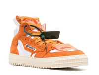 Off-White Mens 3.0 Off Court Leather White Bright Orange 41 Brand New
