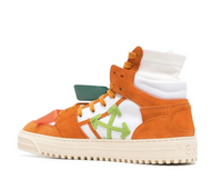 Off-White Mens 3.0 Off Court Leather White Bright Orange 41 Brand New