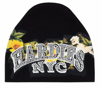 Denim Tears X Hardies Tears Black Beanie