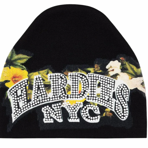 Denim Tears X Hardies Tears Black Beanie