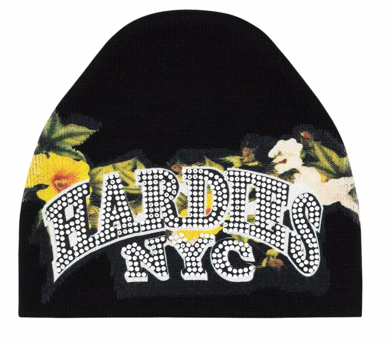 Denim Tears X Hardies Tears Black Beanie