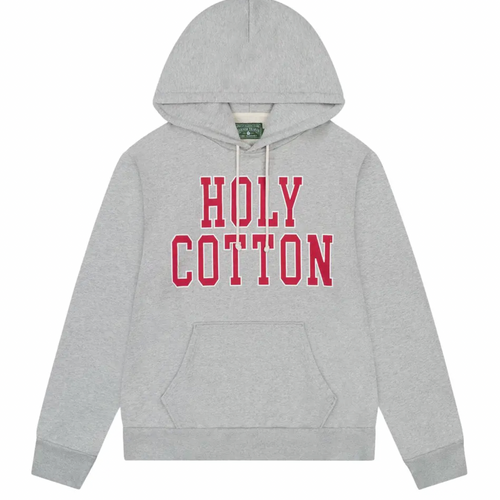 Denim Tears Holy Cotton Grey Pullover Hoodie Size Large