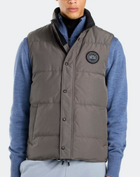 Canada Goose Garson Vest Black Label Coastal Grey XL Brand New