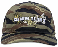 Denim Tears Floral Green Camo Adjustable Cap