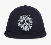 Denim Tears Peace Wreath Navy SnapBack Hat