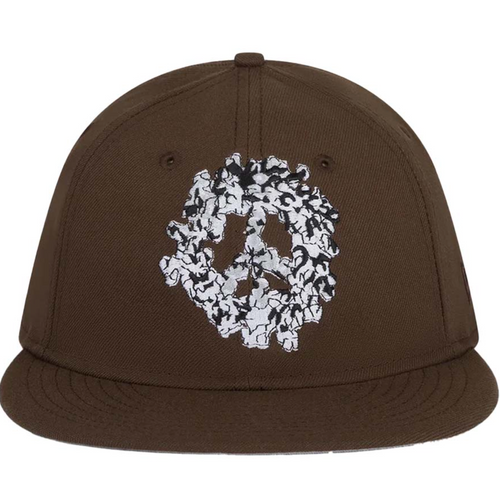 Denim Tears Peace Wreath Brown SnapBack Hat