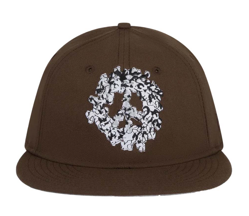 Denim Tears Peace Wreath Brown SnapBack Hat