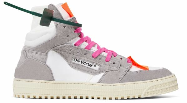 Off-White Mens 3.0 Off Court Suede Canvas Grey 40 Brand New