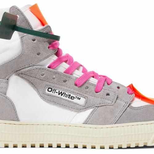 Off-White Mens 3.0 Off Court Suede Canvas Grey 40 Brand New