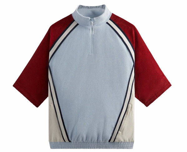 Kith SS Linden Retro Quarter Zip Sweater - Melody - Size Medium