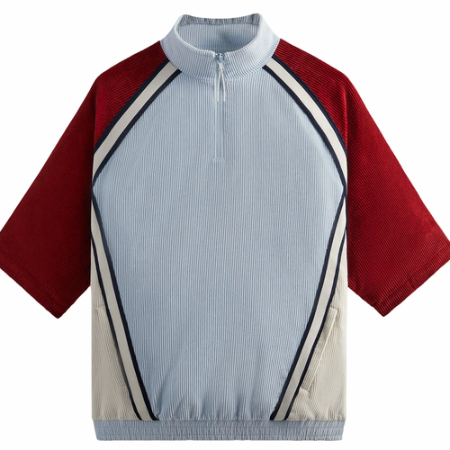 Kith SS Linden Retro Quarter Zip Sweater - Melody - Size Medium
