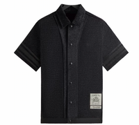 Kith Chenille Woodpoint Shirt - Black - Size Medium