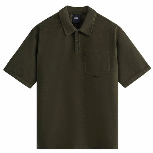 Kith Summer Cord Madoc Polo - Cypress Green - Size Medium